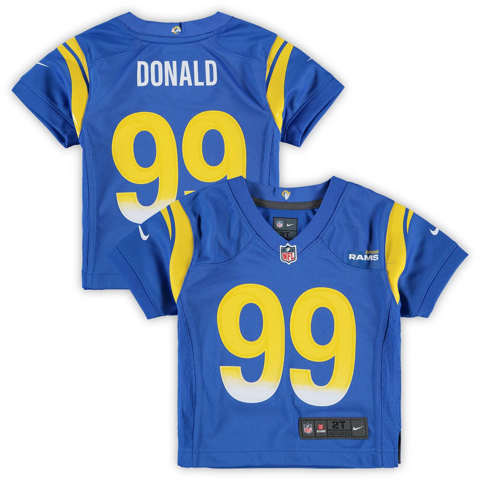 Men's Aaron Donald Los Angeles Rams Toddler Game Jersey - Royal -