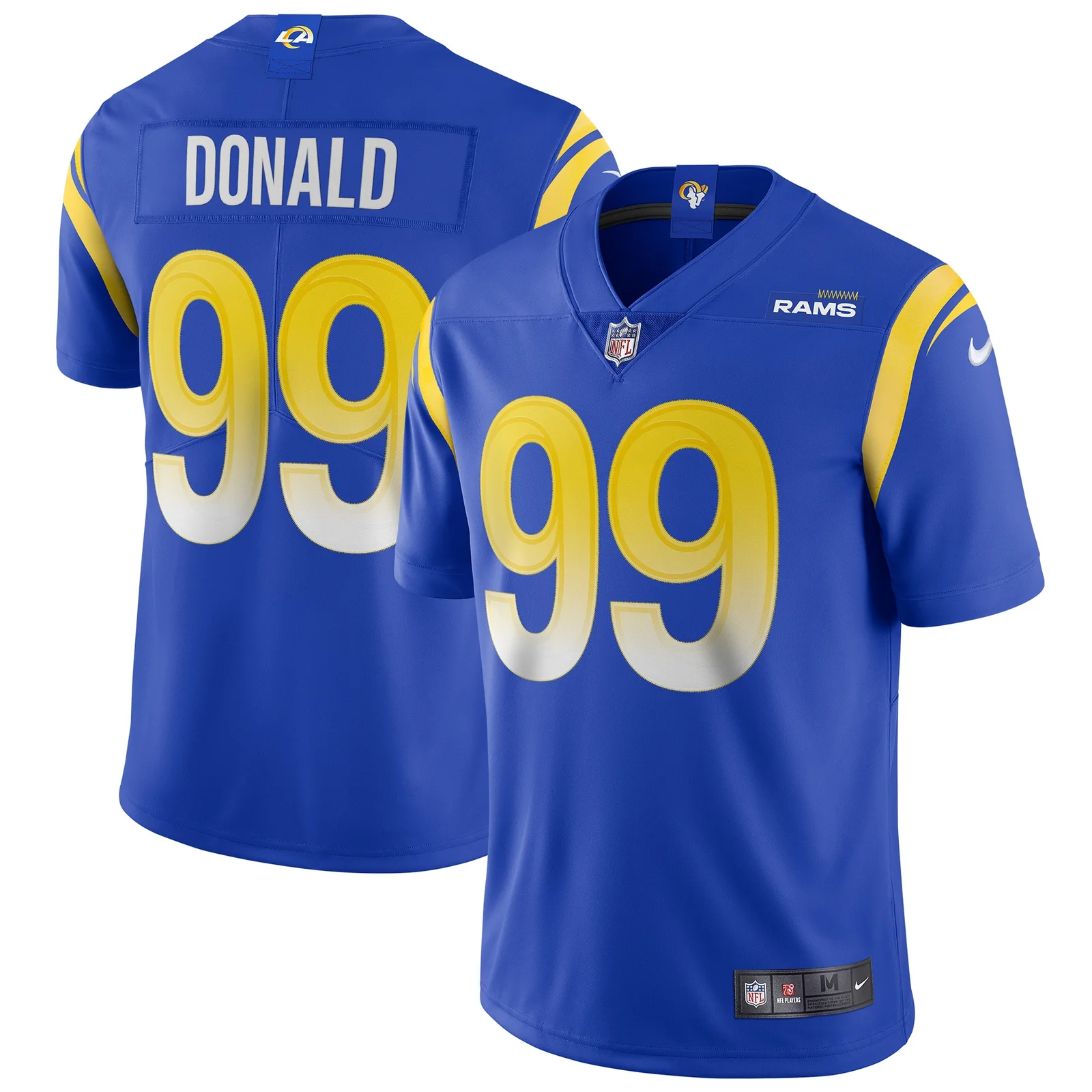 Men's Aaron Donald Los Angeles Rams Vapor Limited Jersey - Royal -