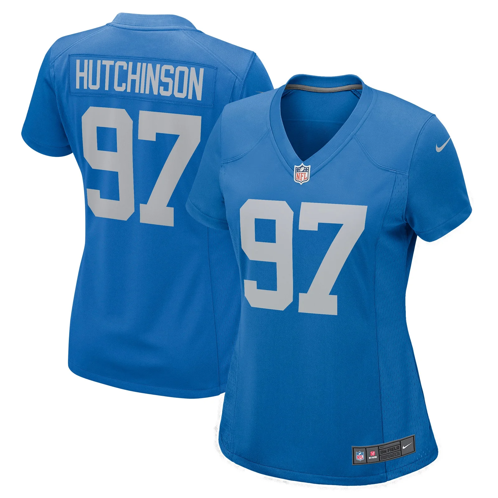 Aidan Hutchinson Detroit Lions Woman's Alternate Game Jersey - Blue -