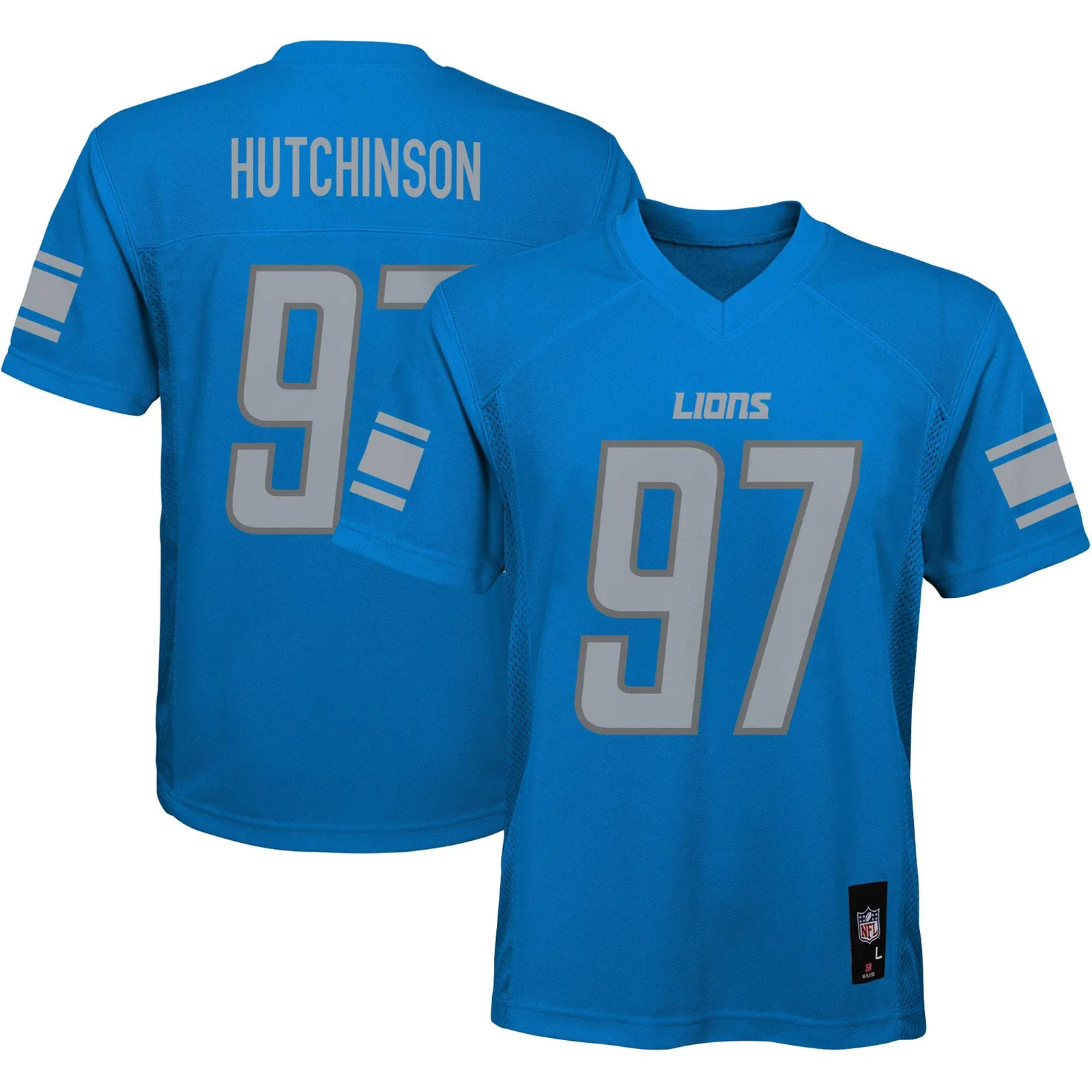 Men's Aidan Hutchinson Detroit Lions Preschool  Player Jersey - Blue