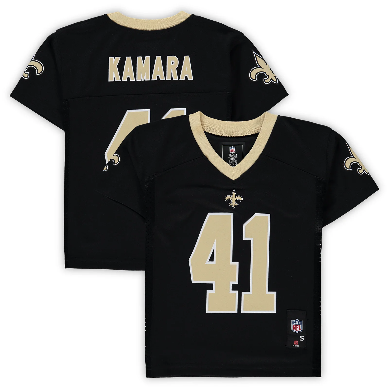 Men's Alvin Kamara New Orleans Saints Preschool  Player Jersey - Black