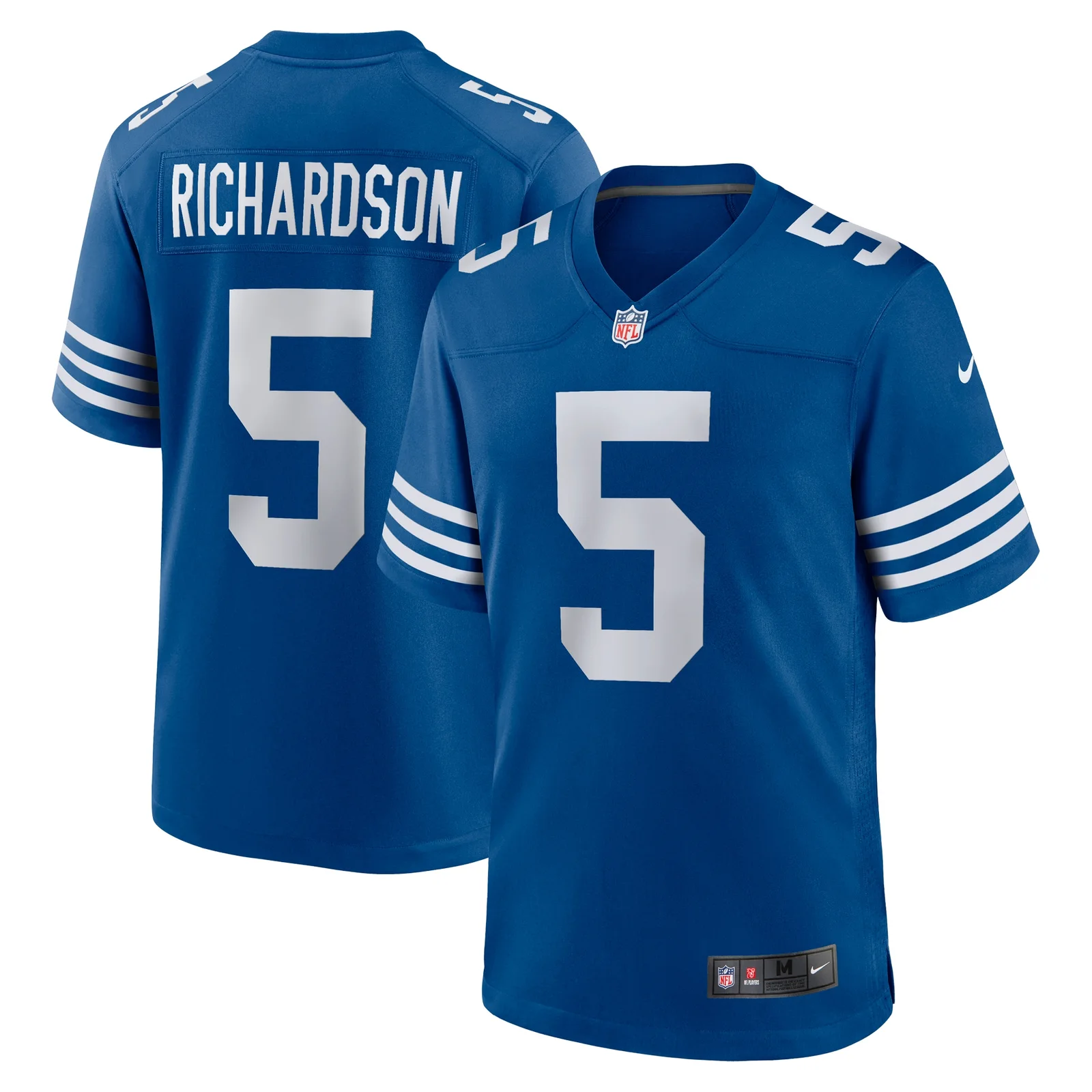 Men'sAnthony Richardson Indianapolis Colts 2023 NFL Draft First Round Pick Alternate Game Jersey - Royal -