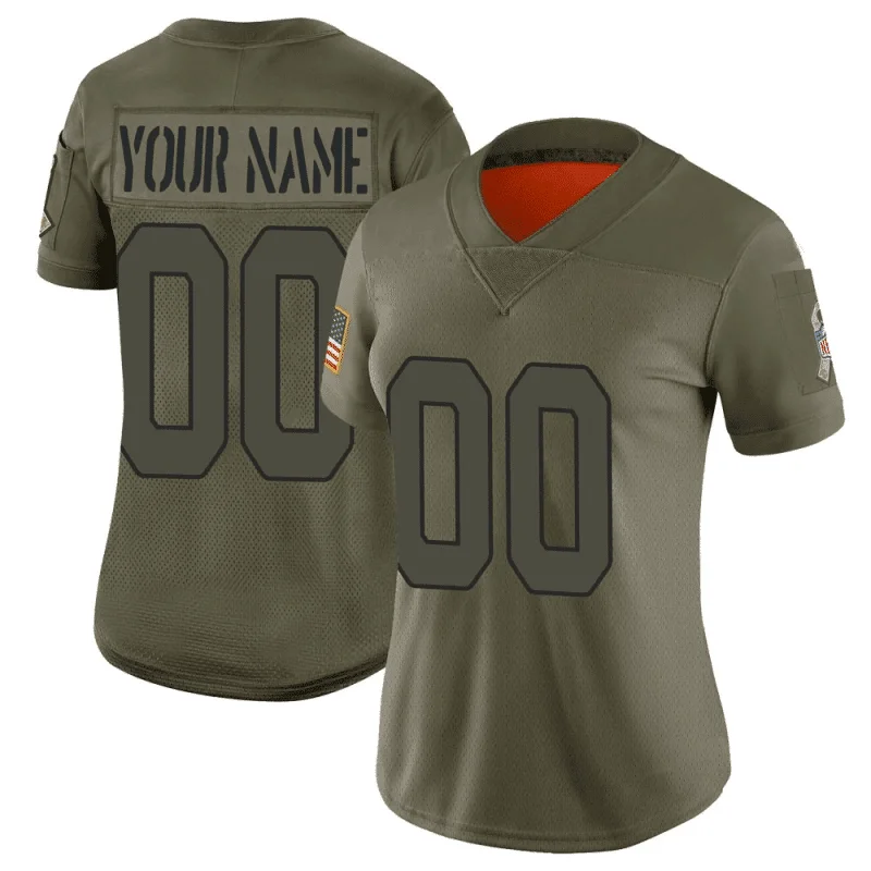 Woman's CAMO LIMITED CUSTOM ARIZONA CARDINALS 2019 SALUTE TO SERVICE JERSEY -