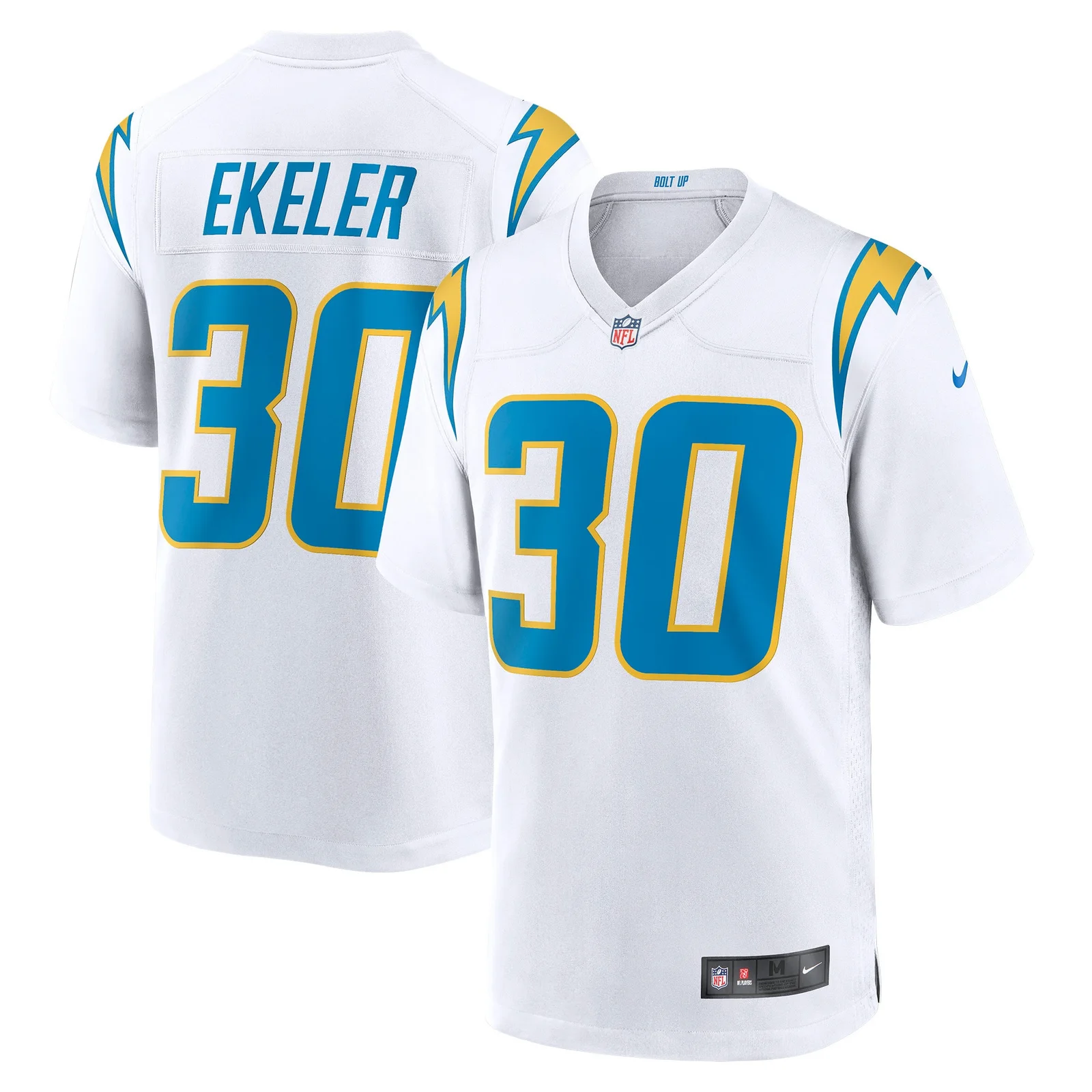 Men's Austin Ekeler Los Angeles Chargers Game Jersey - White -