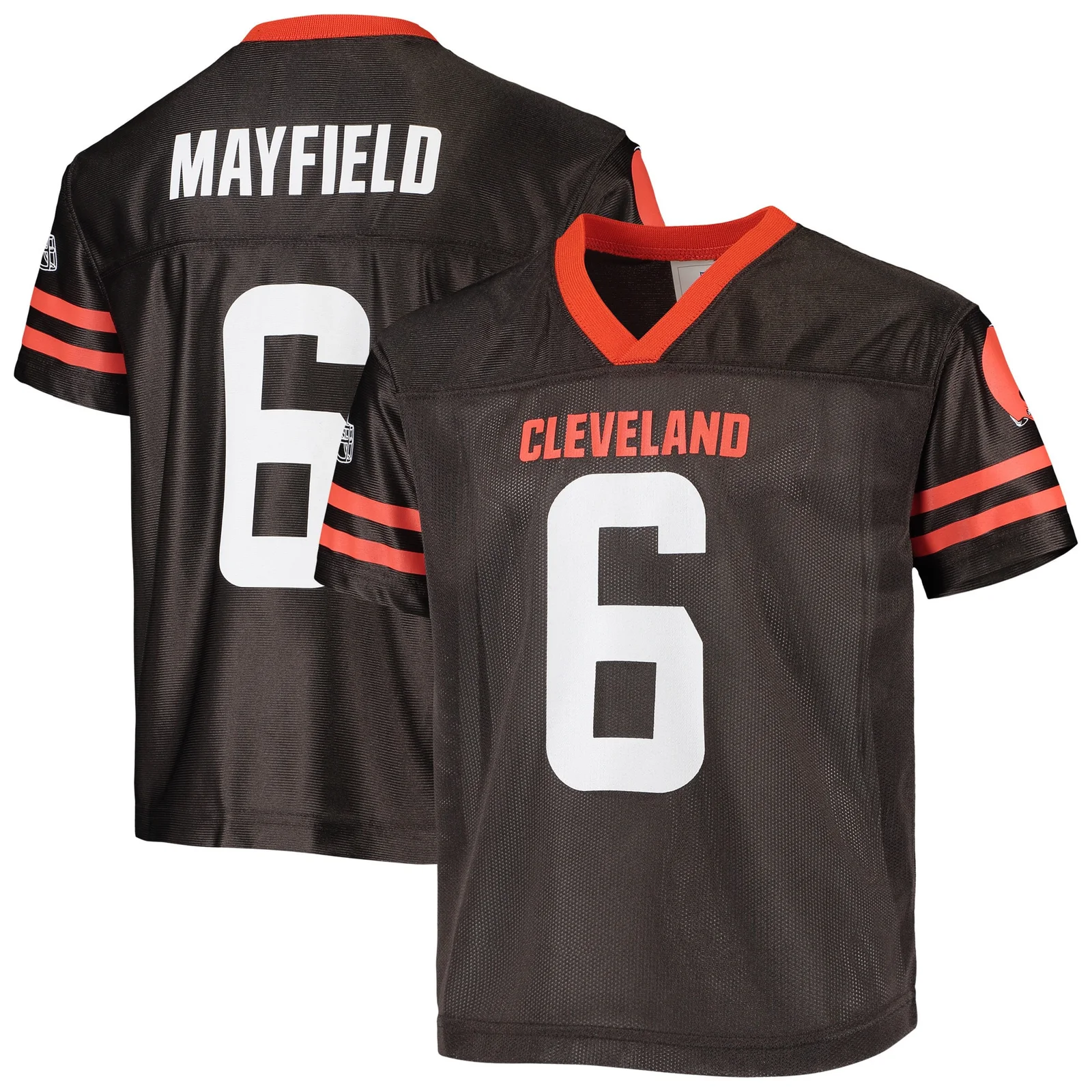 Youth Baker Mayfield Brown Cleveland Browns Team  Jersey