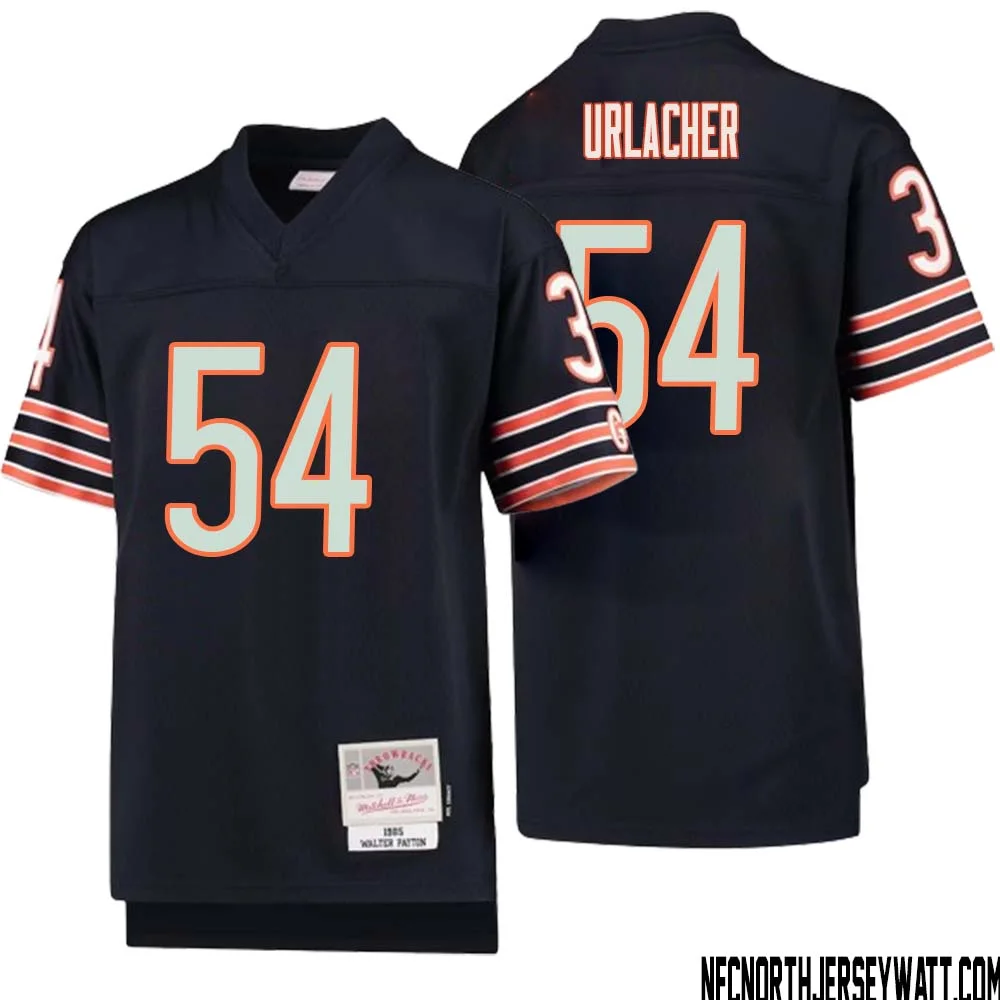 Brian Urlacher No 54 Youth Mitchell Ness Navy Chicago Bears 1985 Legacy Retired Player Jersey 1