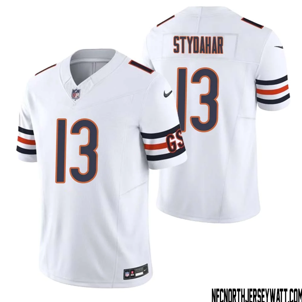 Joe Stydahar No 13 Men White Chicago Bears Vapor F.U.S.E. Limited Jersey 1