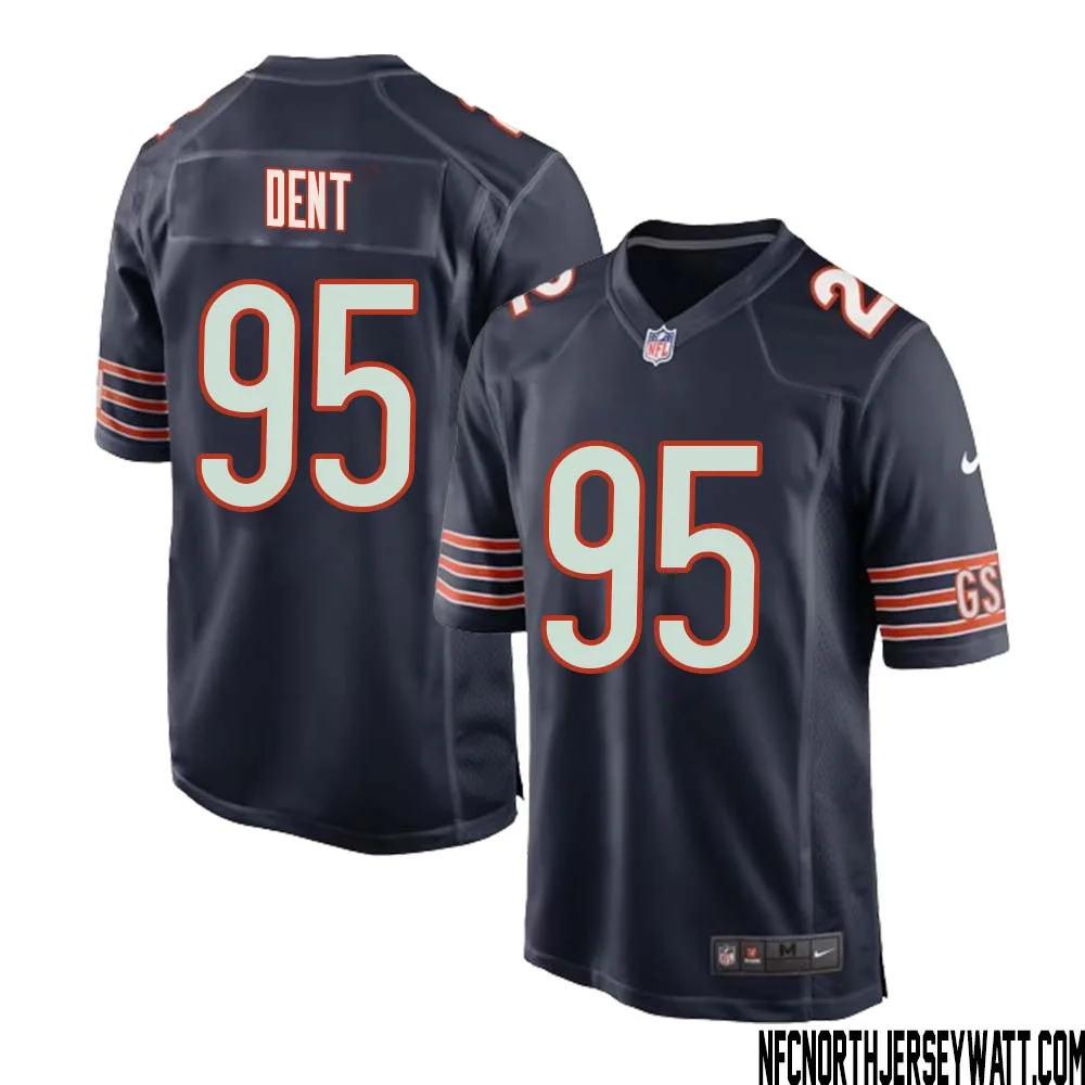 Richard Dent No 95 Chicago Bears Home Game Navy Jersey for Men