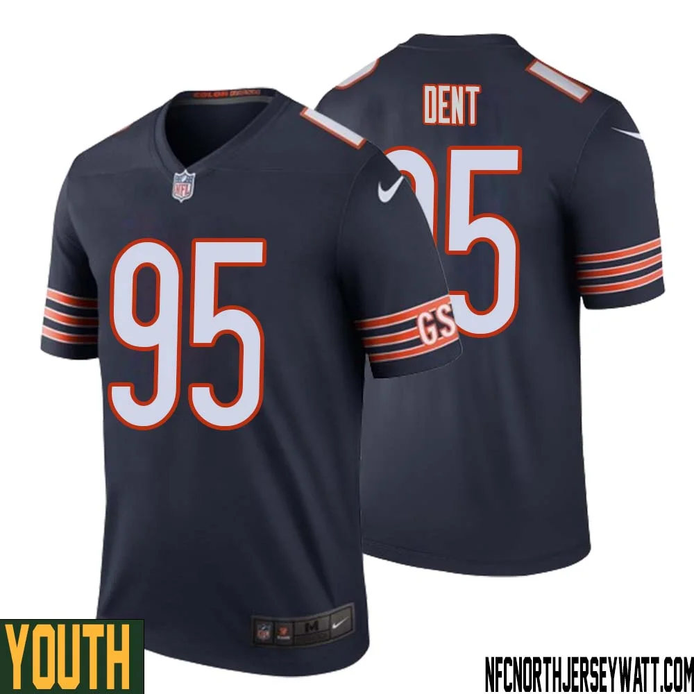Richard Dent No 95 Youth Navy Chicago Bears Color Rush Legend Jersey