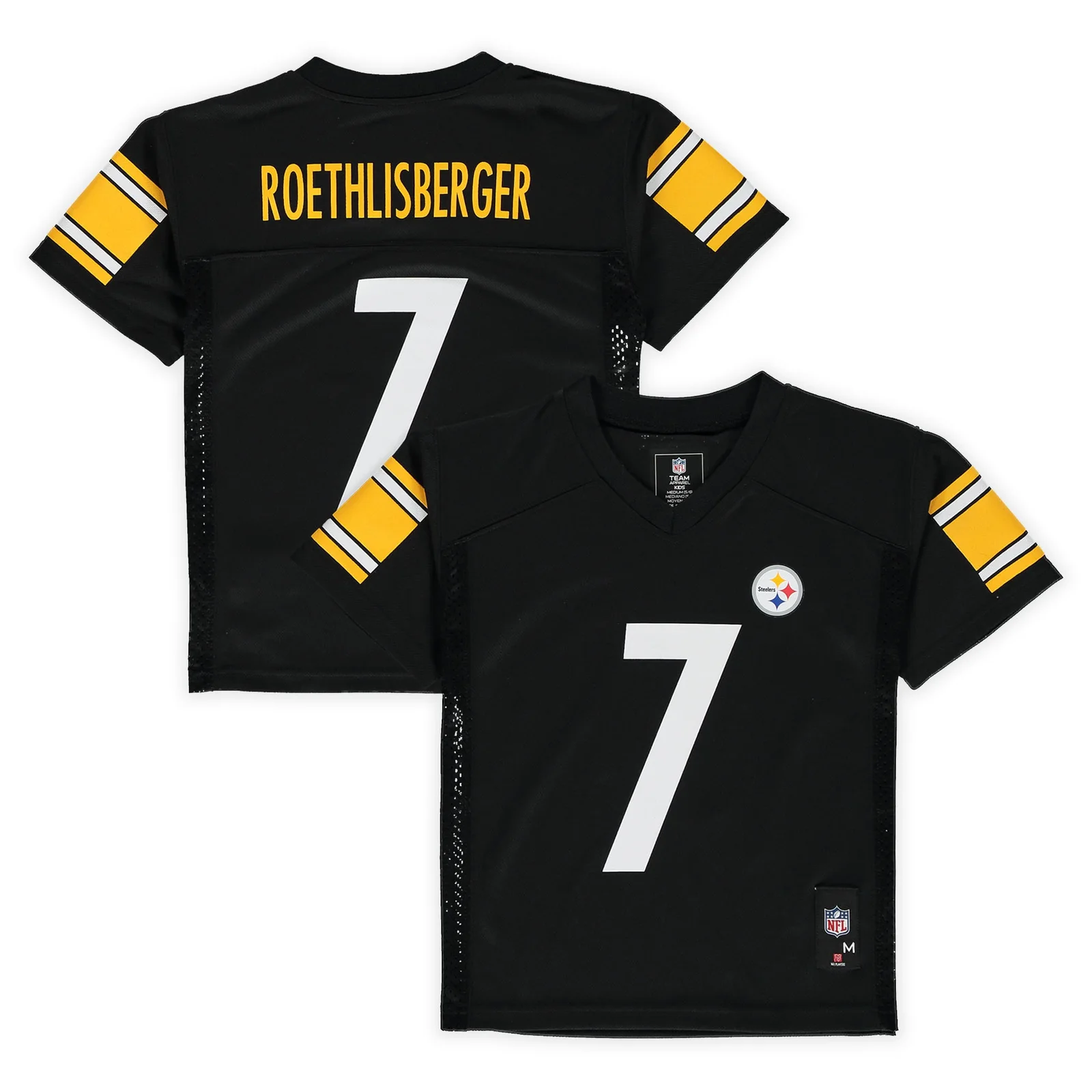 Men'sBen Roethlisberger Pittsburgh Steelers Preschool  Player Jersey - Black