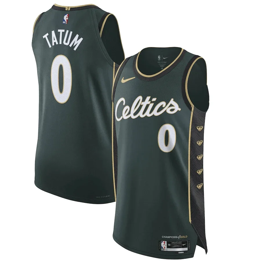 Youth's Jayson Tatum Boston Celtics 2022/23 Player Jersey - City Edition - Green -