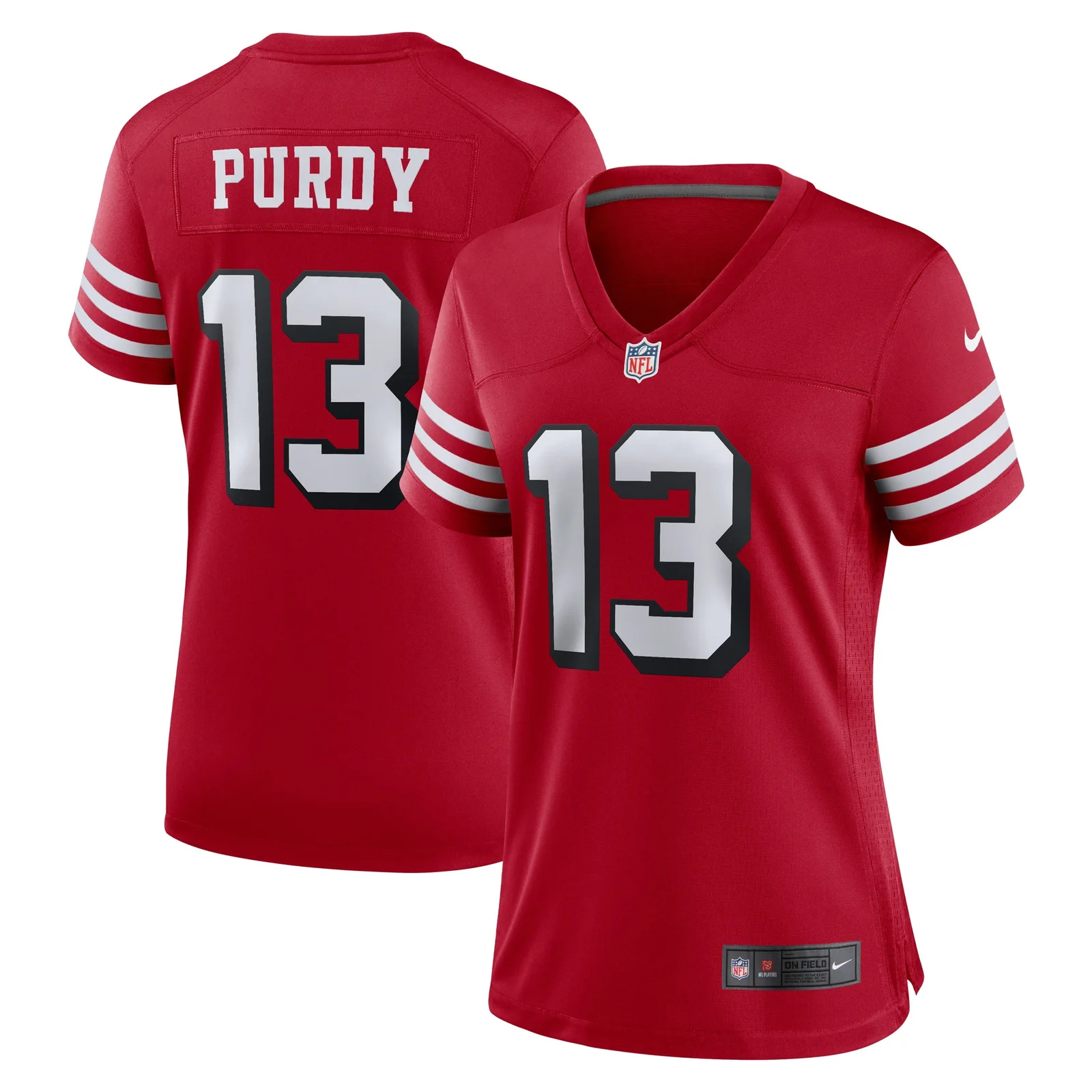 Brock Purdy San Francisco 49ers Woman's Alternate Game Player Jersey - Scarlet -