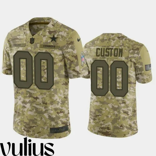 Browns Custom Jersey, Camo Men's Jersey, Service Limited Jersey -