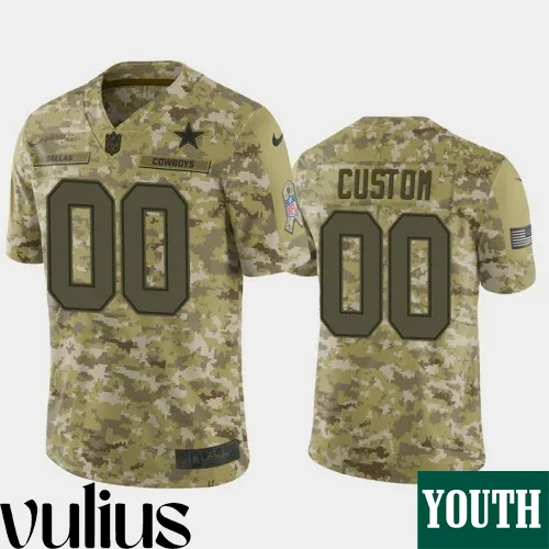 Browns Custom Jersey, Camo Youth's Jersey, Service Limited Jersey -