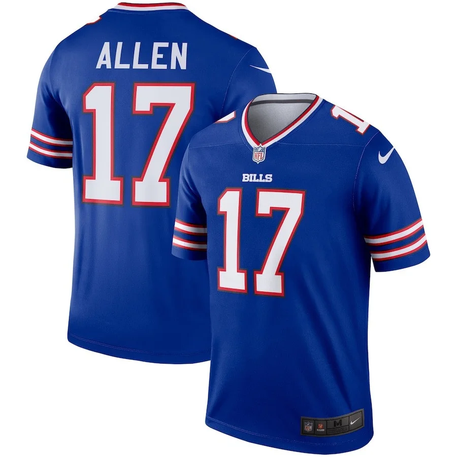 Youth's Josh Allen Buffalo Bills Legend Jersey - Royal -