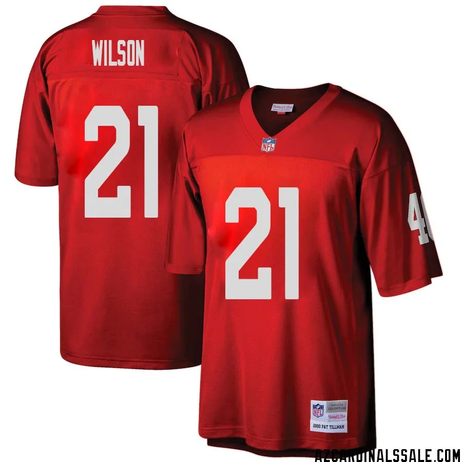 Adrian Wilson No 21 Arizona Cardinals Mitchell Ness Big Tall 2000 Retired Player Replica Jersey Red