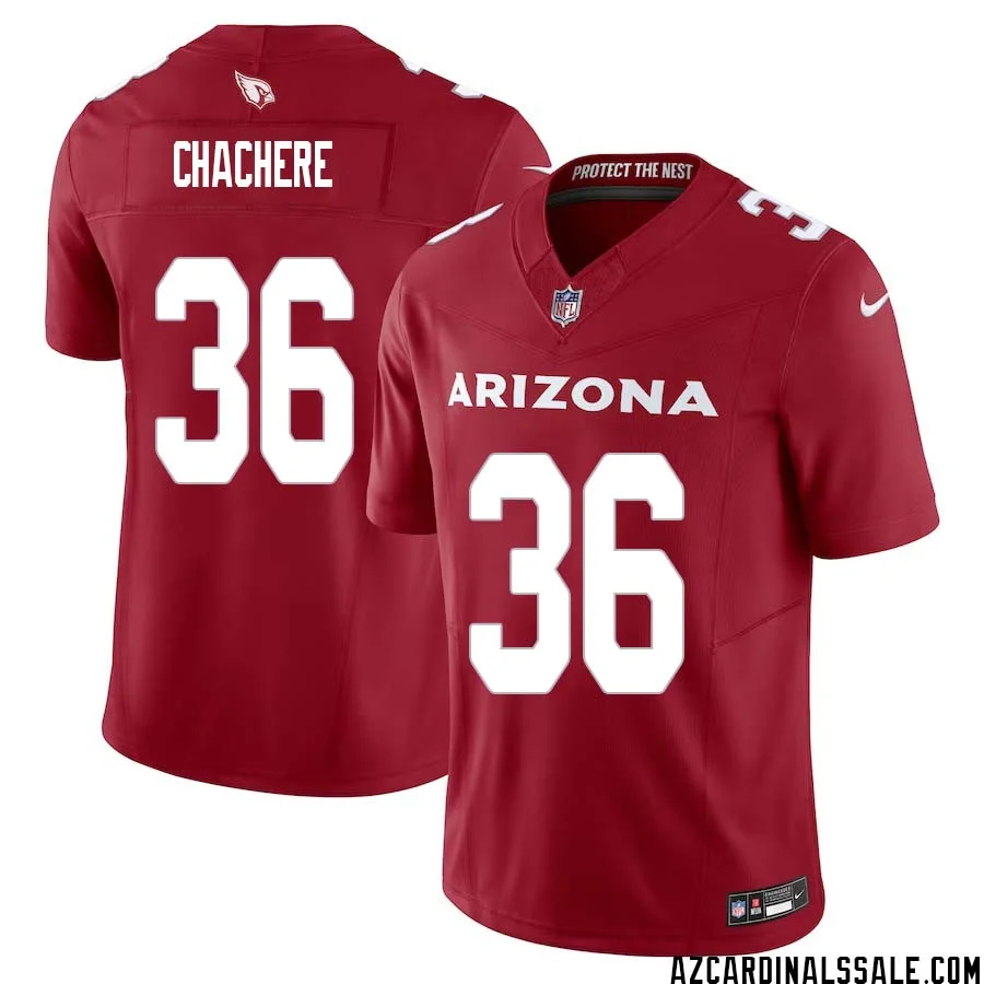 Andre Chachere No 36 Arizona Cardinals Vapor F.U.S.E. Limited Jersey Red