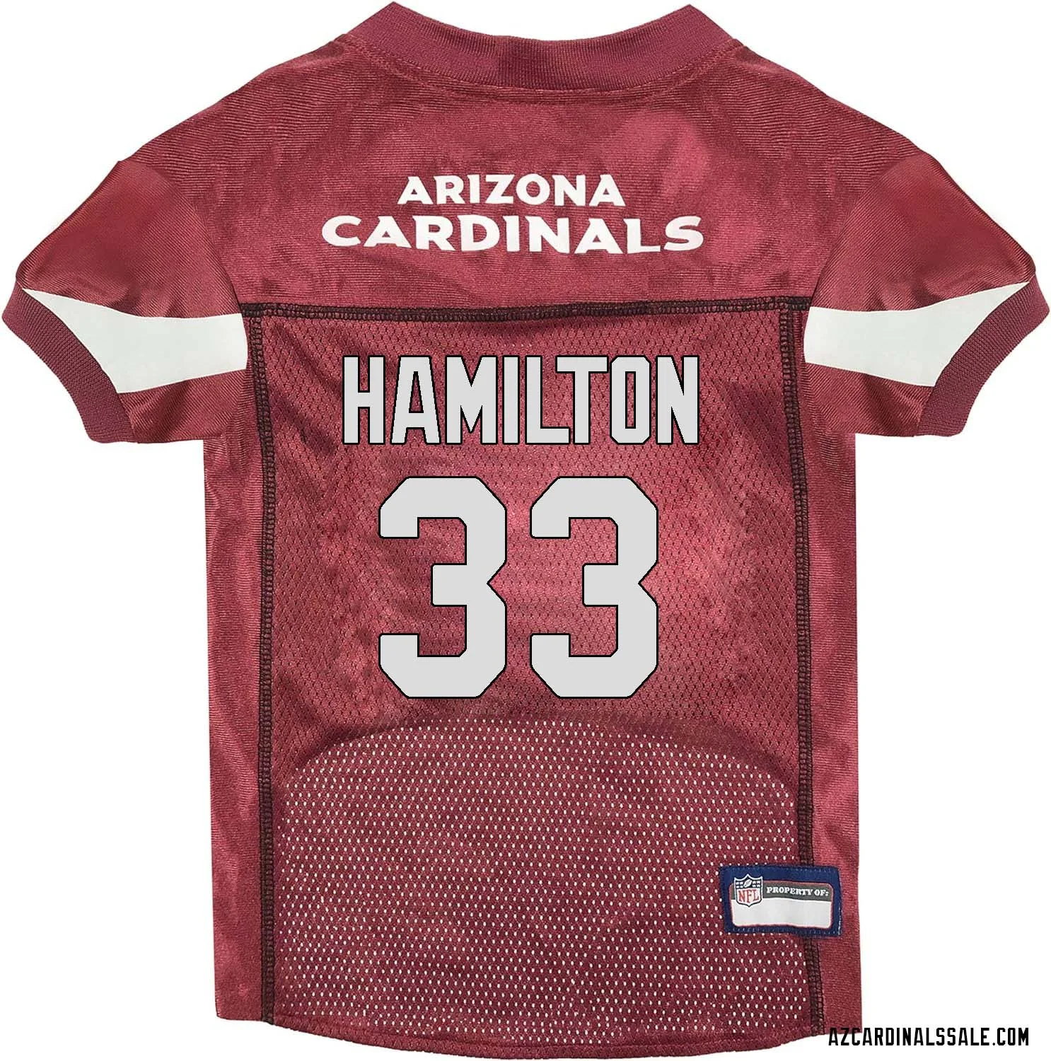 Antonio Hamilton No 33 Arizona Cardinals Dog Red Jersey