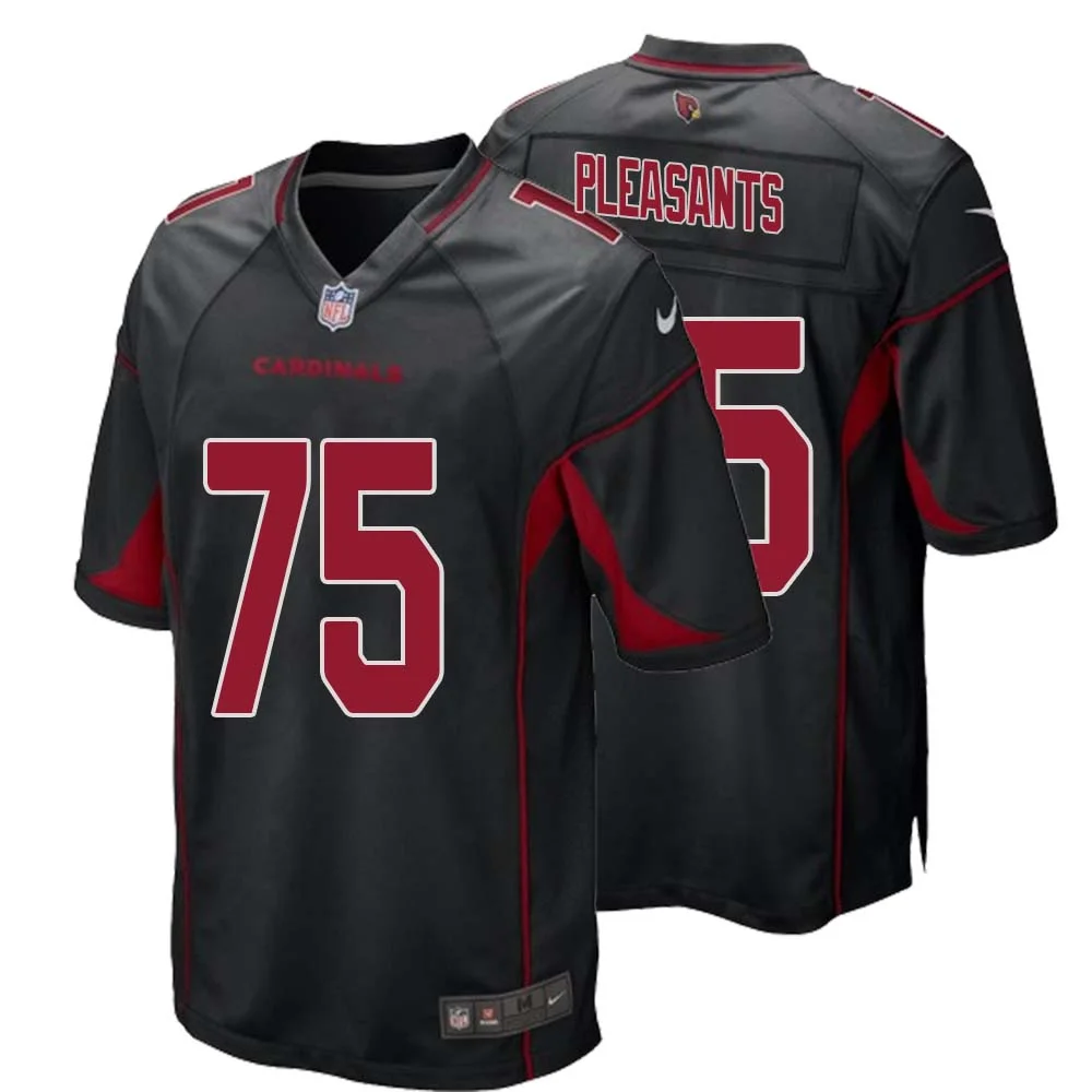 Austen Pleasants No 75 Arizona Cardinals Alternate Game Jersey Cardinal for Men