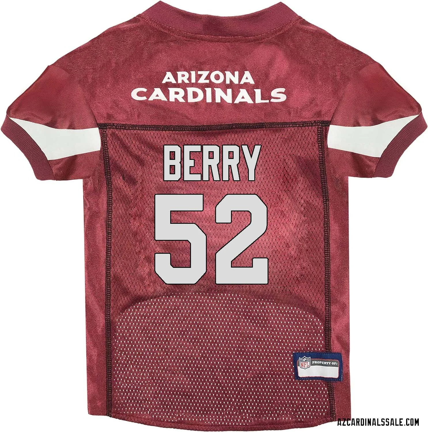 Bertrand Berry No 52 Arizona Cardinals Dog Red Jersey