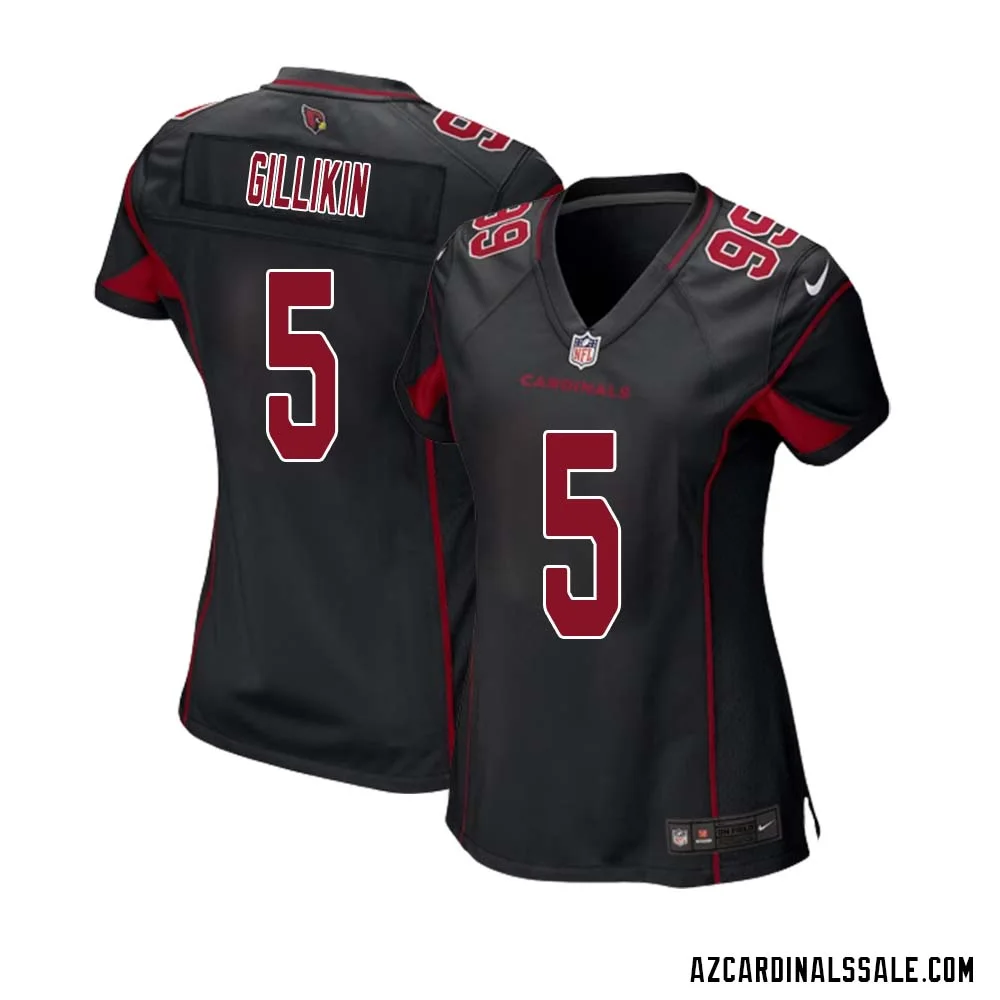 Blake Gillikin No 5 Arizona Cardinals Alternate Game Jersey Cardinal for Women 1