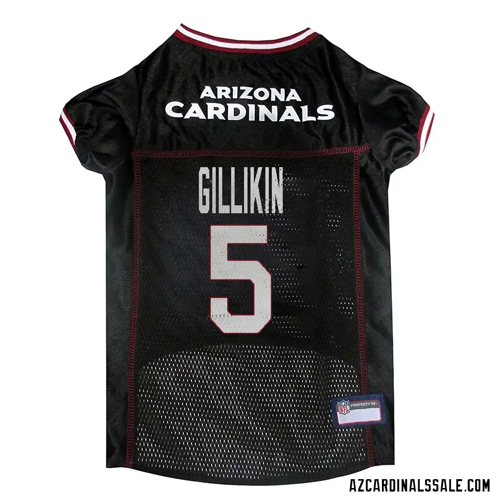 Blake Gillikin No 5 Arizona Cardinals Dog Black Jersey