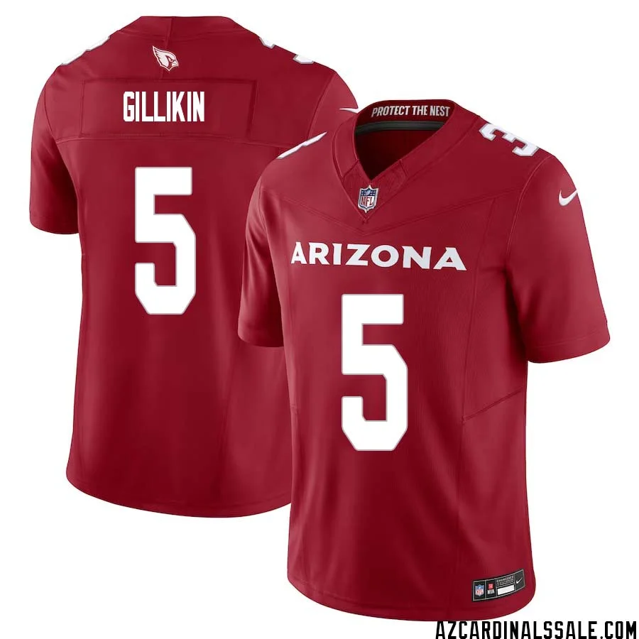 Blake Gillikin No 5 Arizona Cardinals Vapor F.U.S.E. Limited Jersey Red 1