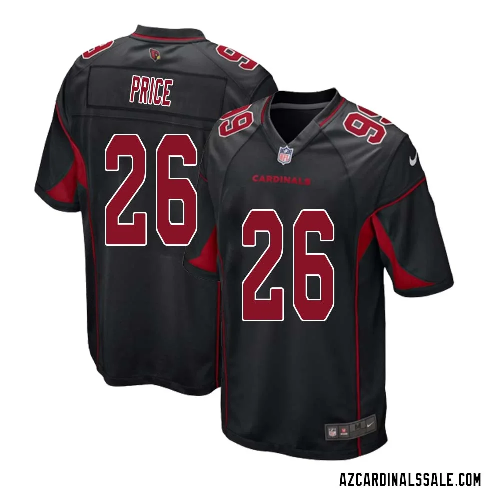 Bobby Price No 26 Arizona Cardinals Alternate Game Jersey Cardinal for Men