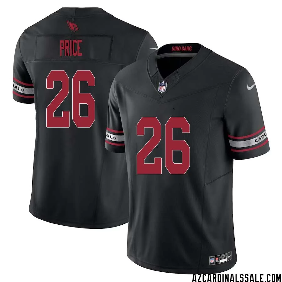Bobby Price No 26 Arizona Cardinals Vapor F.U.S.E. Limited Jersey Black