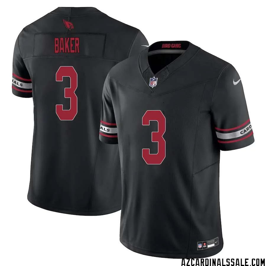 Budda Baker No 3 Arizona Cardinals Vapor F.U.S.E. Limited Jersey Black 1
