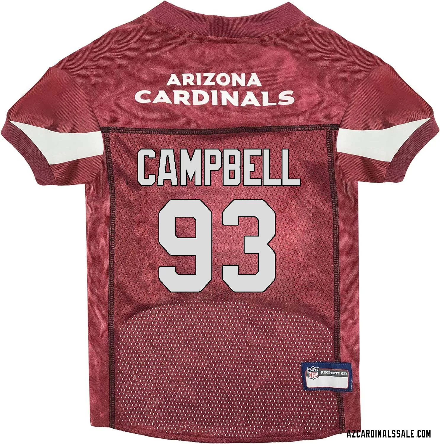 Calais Campbell No 93 Arizona Cardinals Dog Red Jersey 1