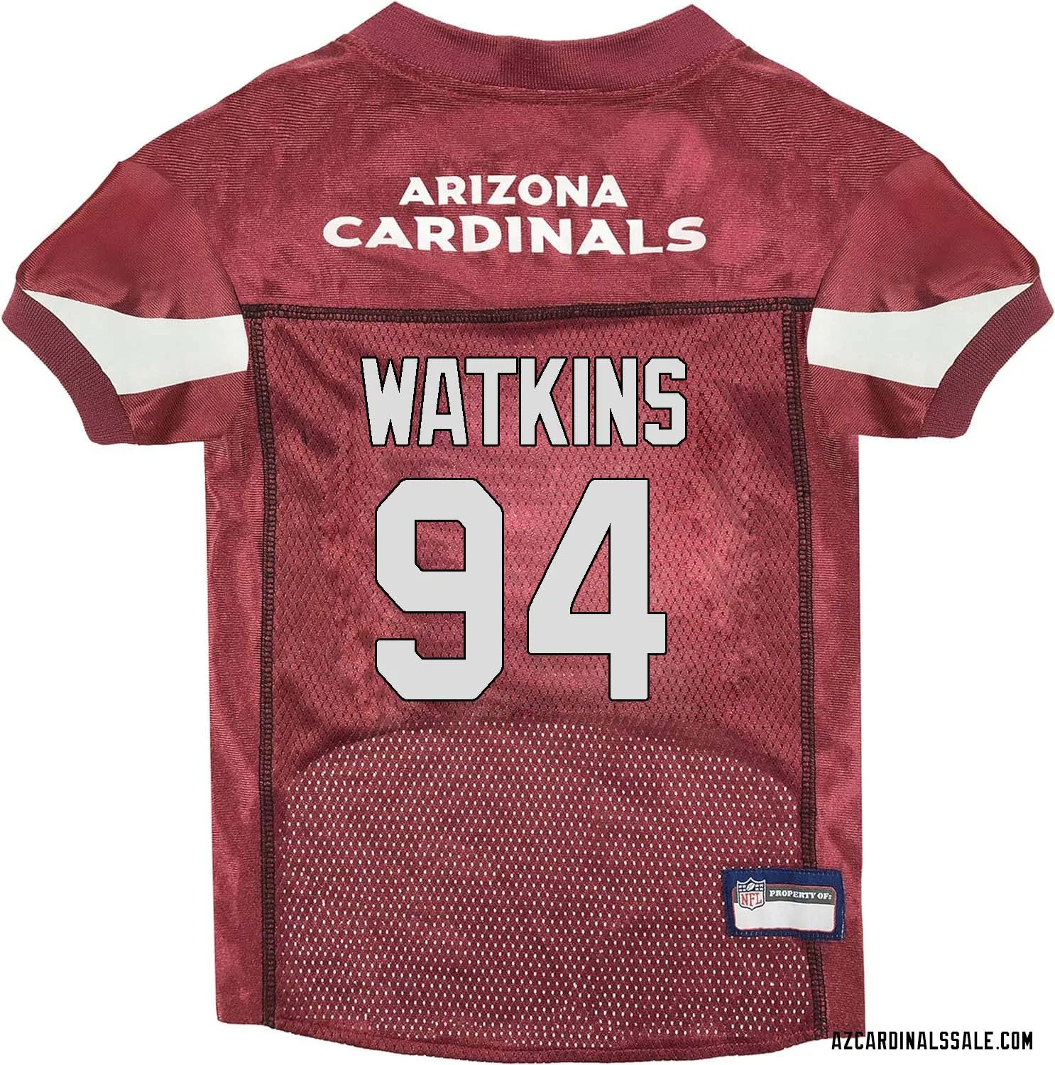 Carlos Watkins No 94 Arizona Cardinals Dog Red Jersey 1