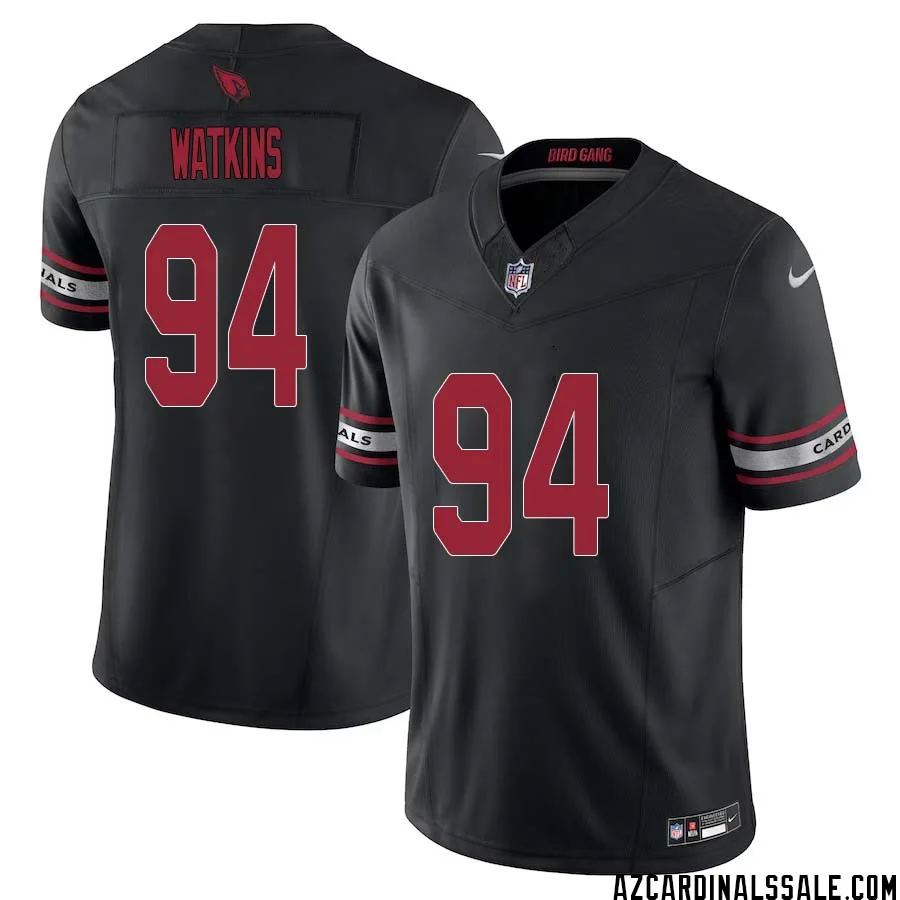 Carlos Watkins No 94 Arizona Cardinals Vapor F.U.S.E. Limited Jersey Black