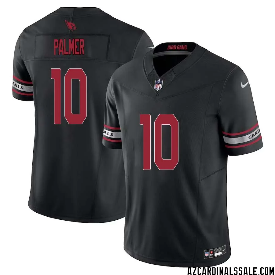 Carson Palmer No 10 Arizona Cardinals Vapor F.U.S.E. Limited Jersey Black 1