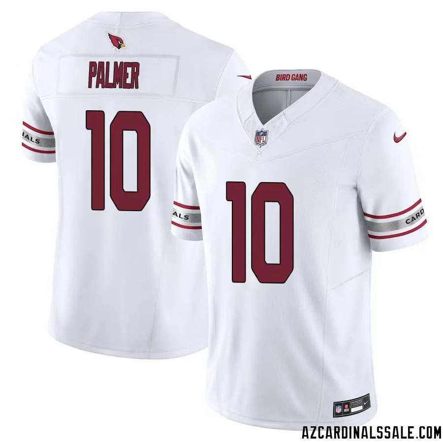 Carson Palmer No 10 Arizona Cardinals Vapor F.U.S.E. Limited Jersey White