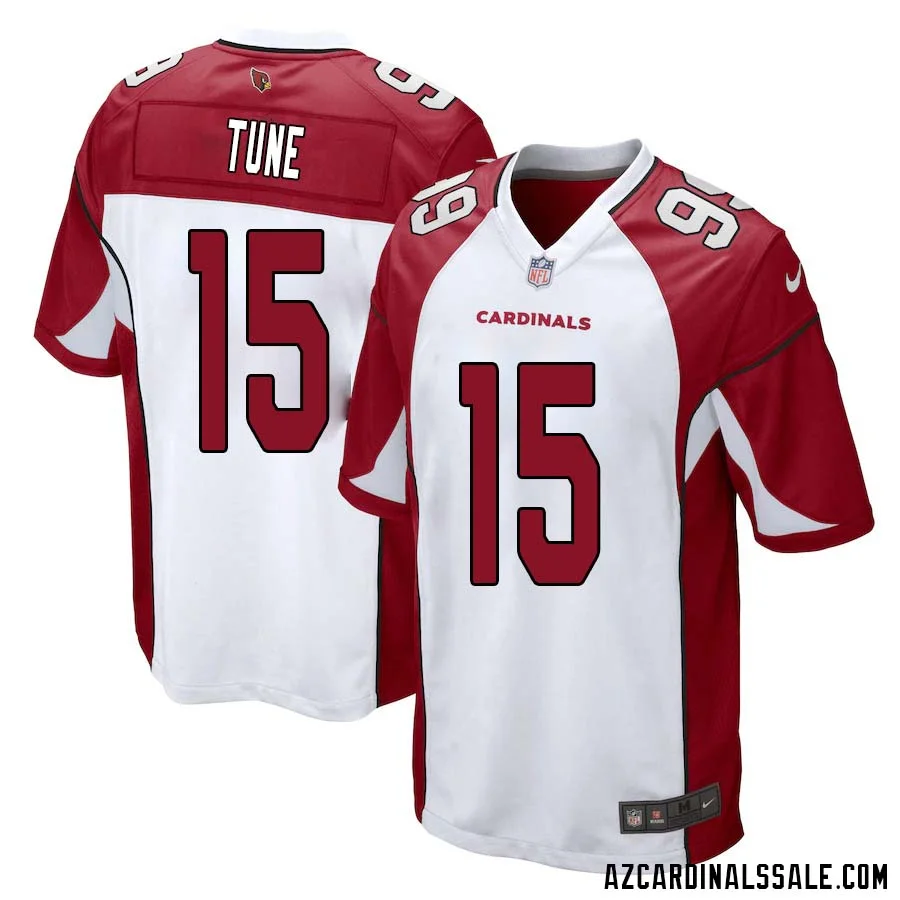 Clayton Tune No 15 Arizona Cardinals Away Game Jersey Cardinal for Men 1