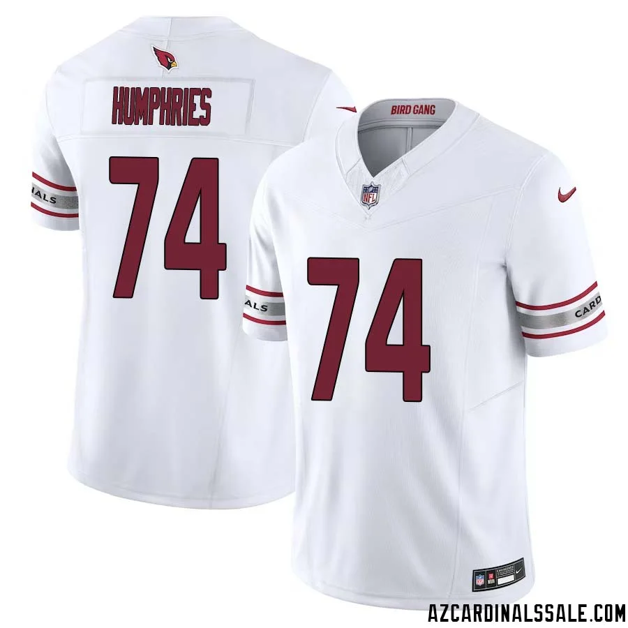 D.J. Humphries No 74 Arizona Cardinals Vapor F.U.S.E. Limited Jersey White