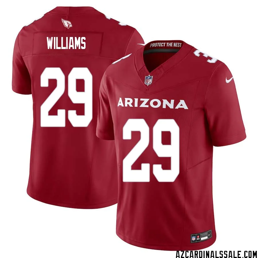 Damien Williams No 29 Arizona Cardinals Vapor F.U.S.E. Limited Jersey Red