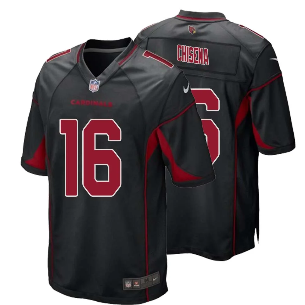 Dan Chisena No 16 Arizona Cardinals Alternate Game Jersey Cardinal for Men 1