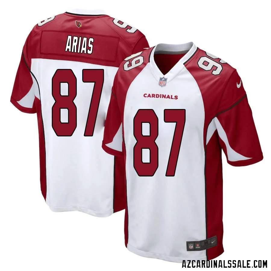 Daniel Arias No 87 Arizona Cardinals Away Game Jersey Cardinal for Men 1
