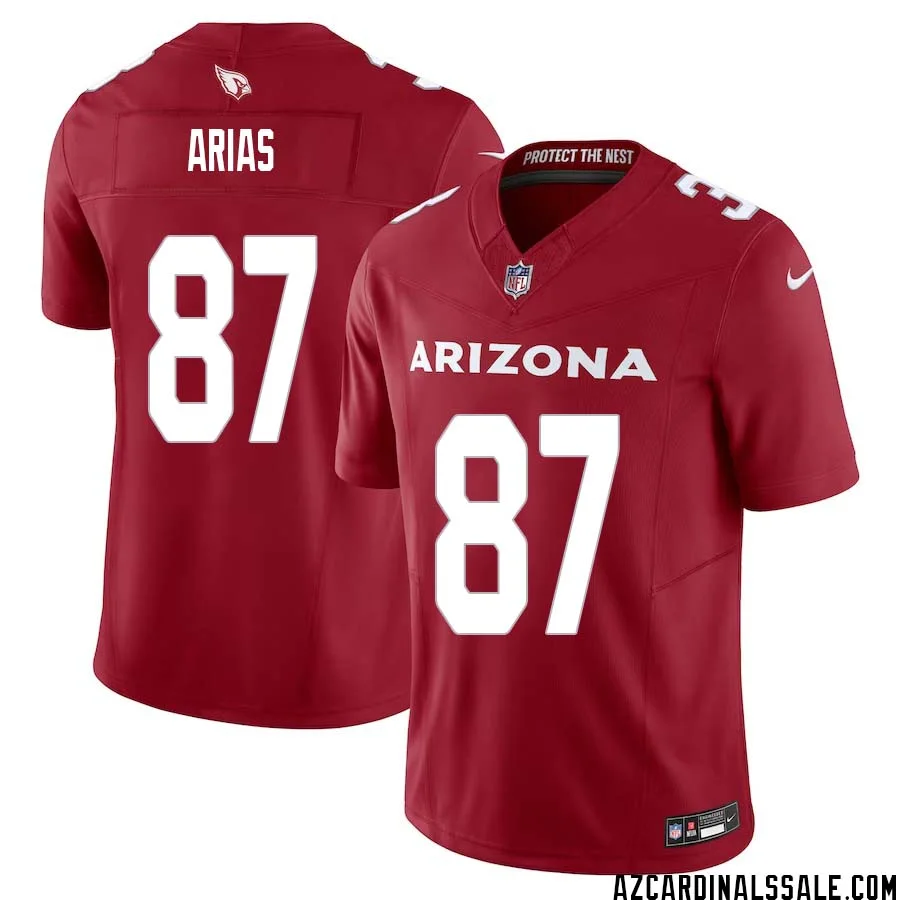 Daniel Arias No 87 Arizona Cardinals Vapor F.U.S.E. Limited Jersey Red