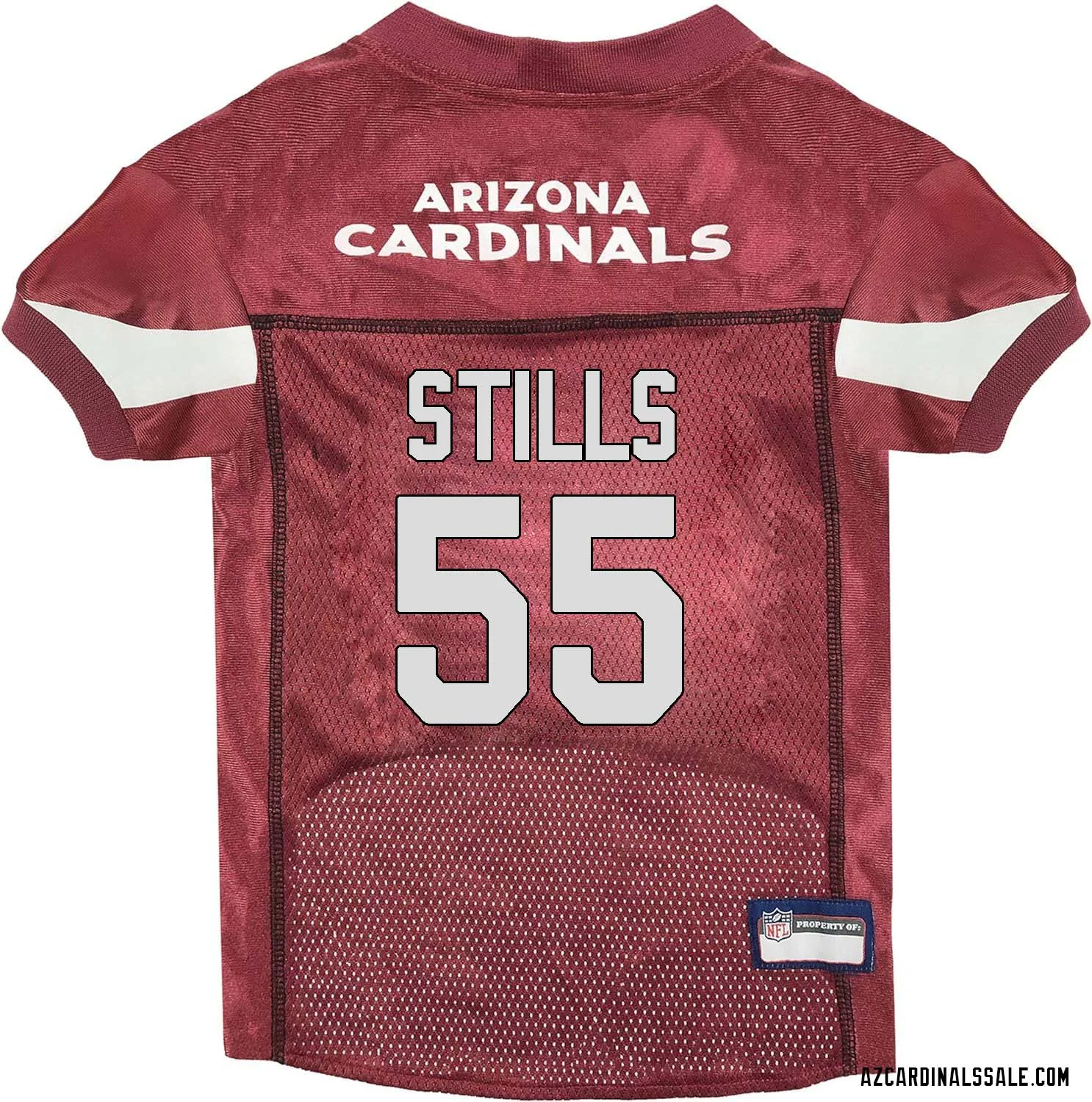 Dante Stills No 55 Arizona Cardinals Dog Red Jersey 1