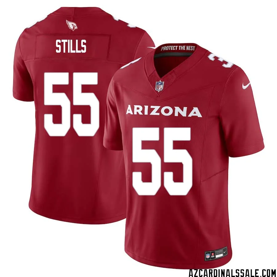 Dante Stills No 55 Arizona Cardinals Vapor F.U.S.E. Limited Jersey Red 1
