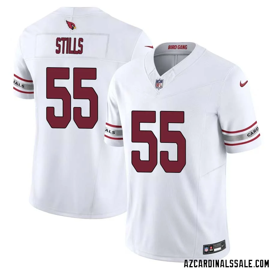 Dante Stills No 55 Arizona Cardinals Vapor F.U.S.E. Limited Jersey White 1