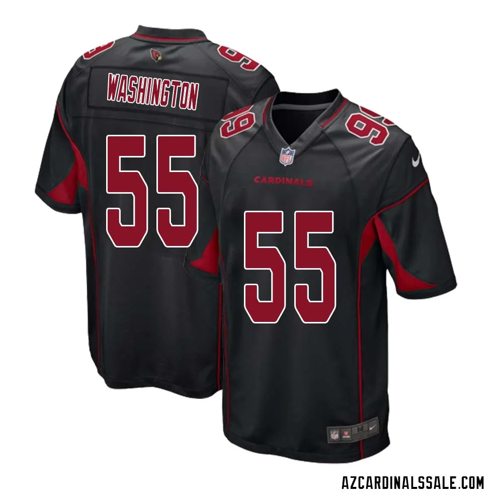 Daryl Washington No 55 Arizona Cardinals Alternate Game Jersey Cardinal for Men 1
