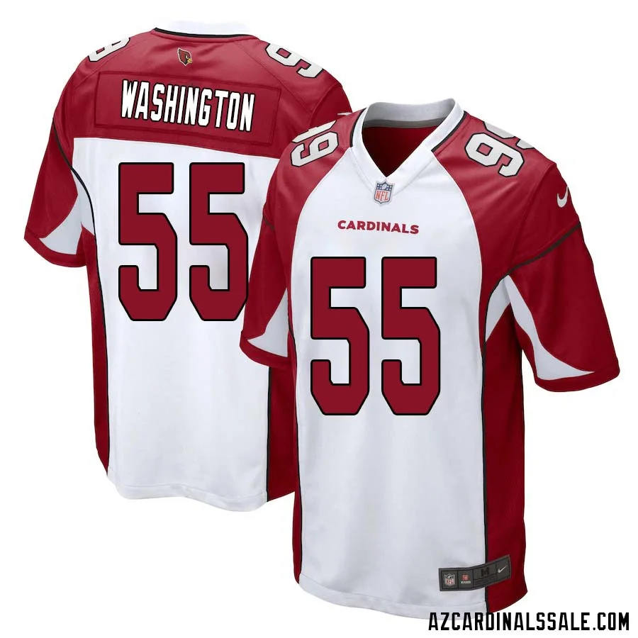 Daryl Washington No 55 Arizona Cardinals Away Game Jersey Cardinal for Men 1