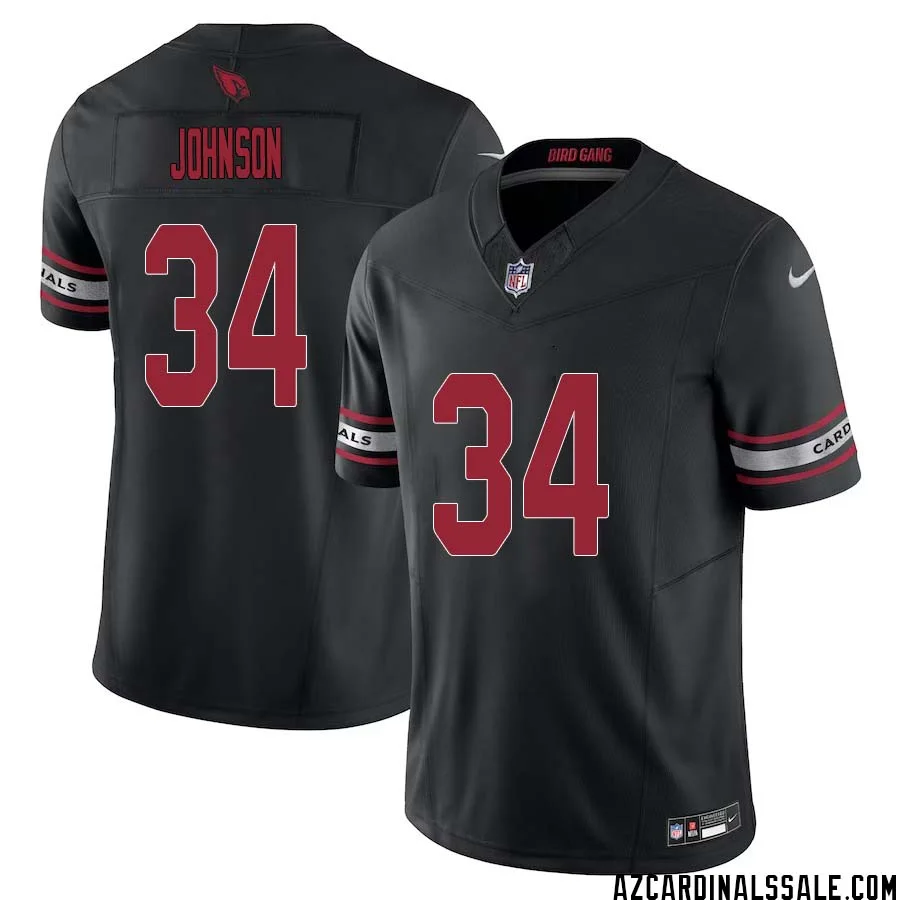 David Johnson No 34 Arizona Cardinals Vapor F.U.S.E. Limited Jersey Black