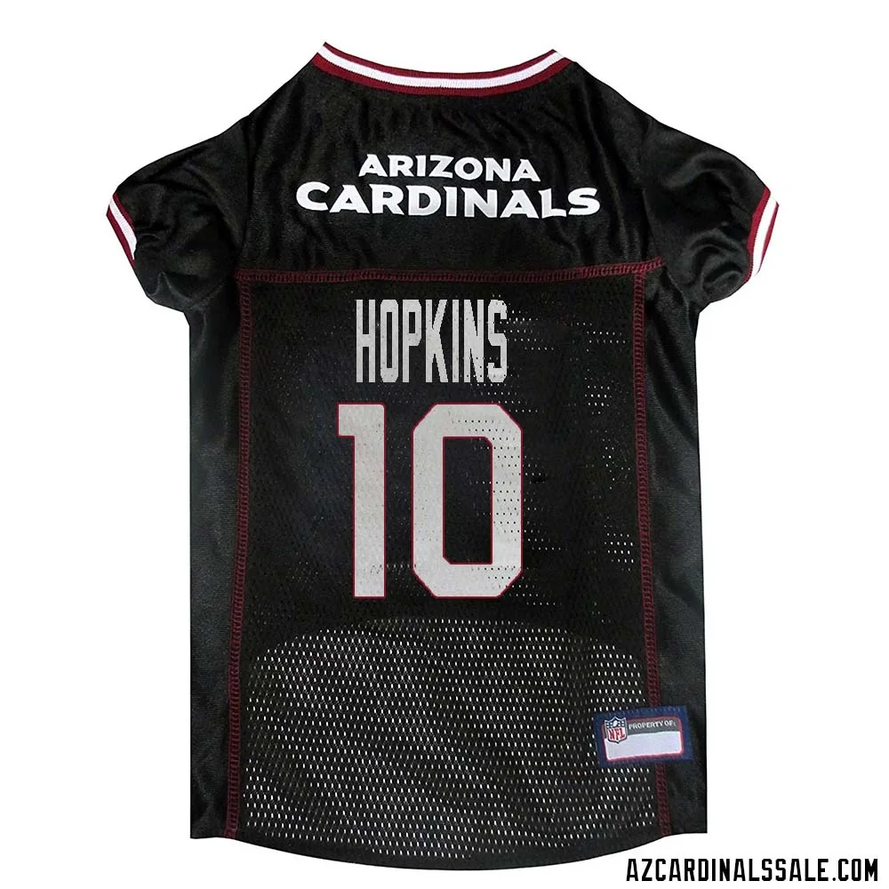 DeAndre Hopkins No 10 Arizona Cardinals Dog Black Jersey 1
