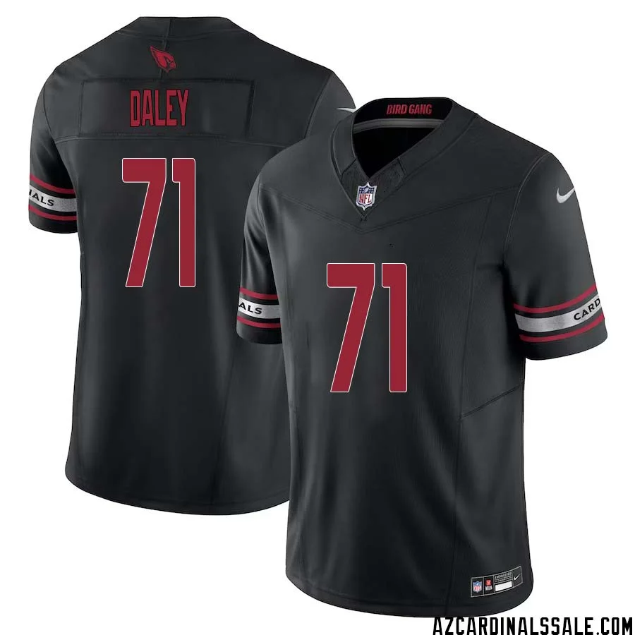 Dennis Daley No 71 Arizona Cardinals Vapor F.U.S.E. Limited Jersey Black