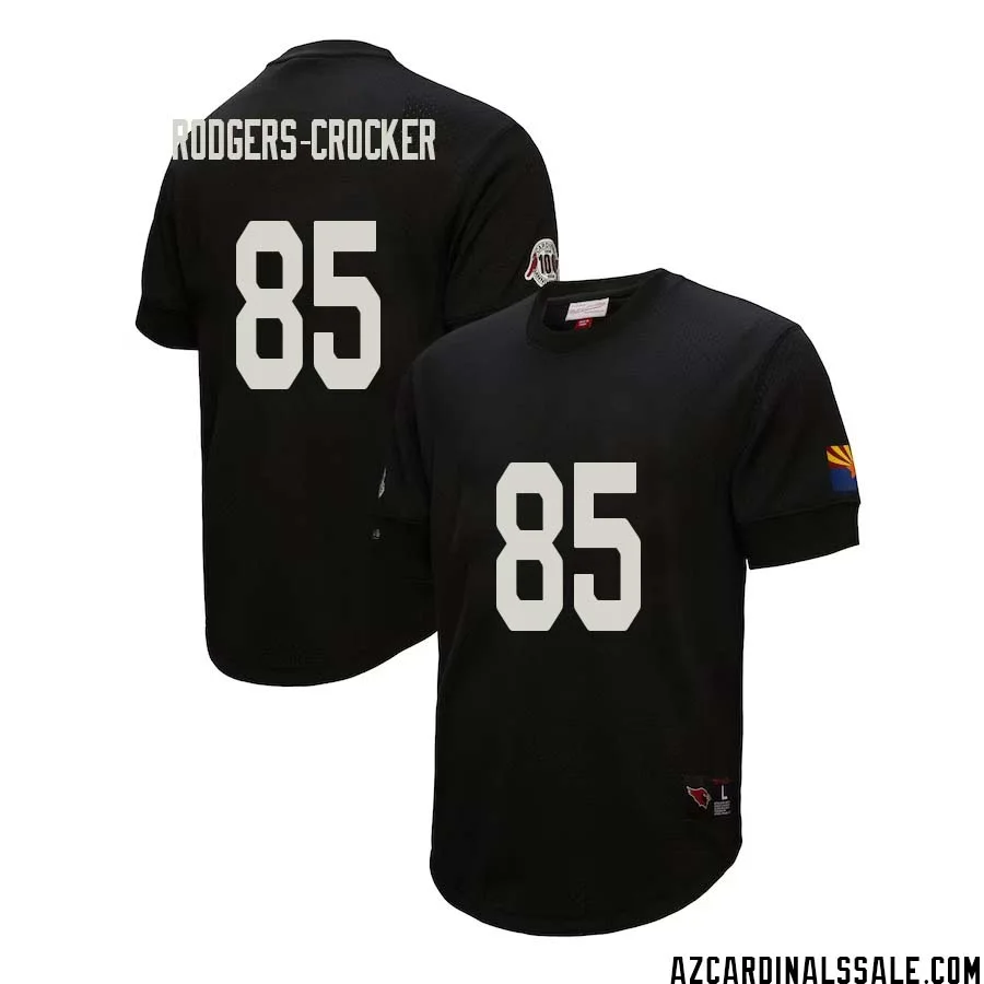 Dominique Rodgers Crocker No 85 Arizona Cardinals Mitchell Ness Retired Player Name Number Mesh Top Black